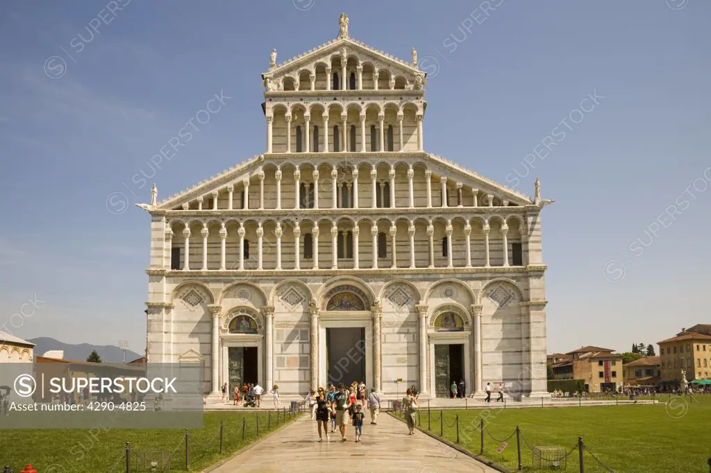 The cathedral, Piazza del Duomo, Pisa, Tuscany, Italy