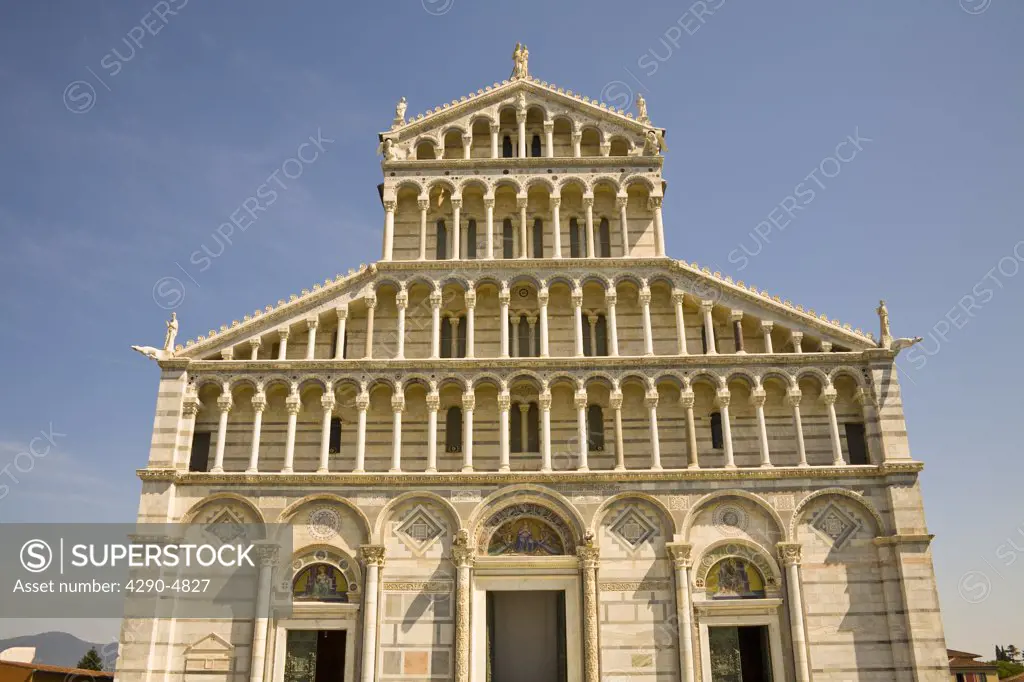 The cathedral, Piazza del Duomo, Pisa, Tuscany, Italy