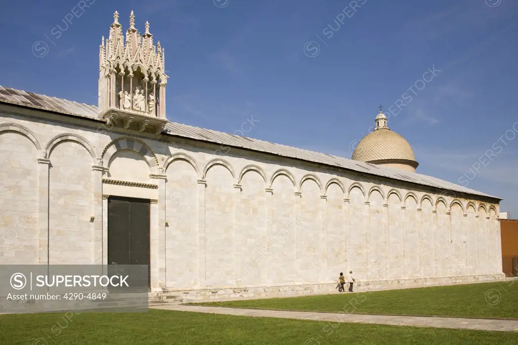 Camposanto Monumentale, Monumental Cemetery, Piazza del Duomo, Pisa, Tuscany, Italy