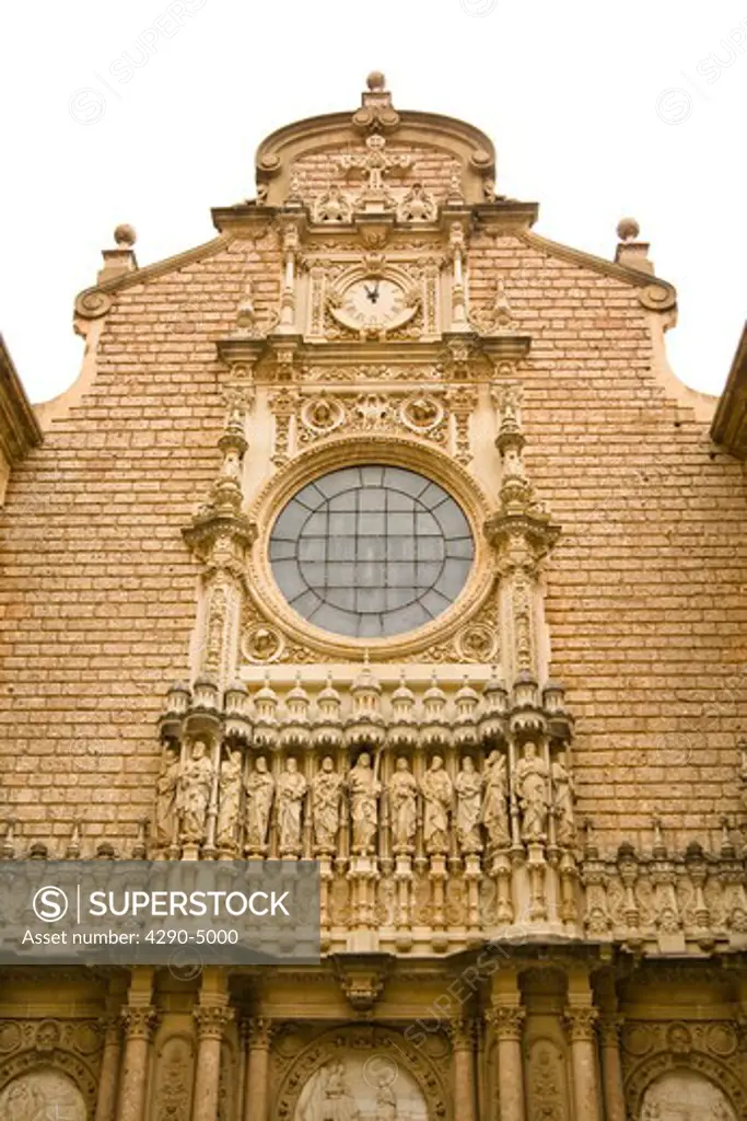 Montserrat Basilica, Montserrat, near Barcelona, Spain