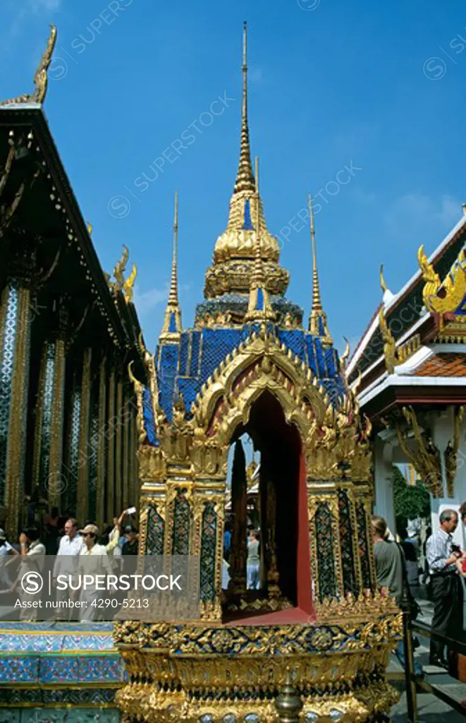 Shrine in Grand Palace complex, Bangkok, Thailand