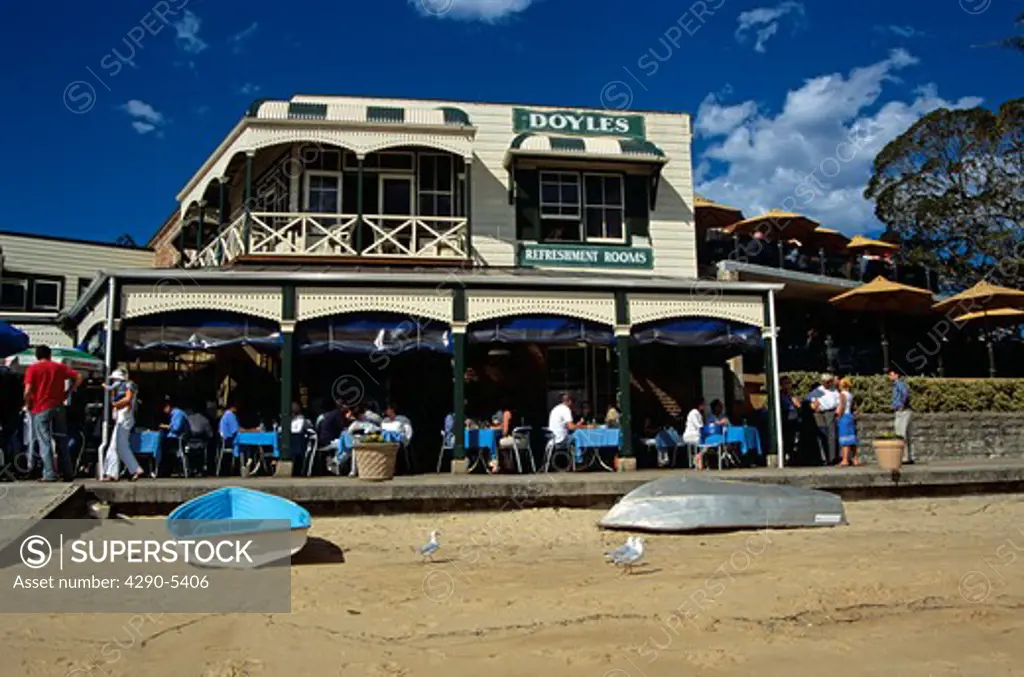 Doyles famous fish and seafood cuisine restaurant, Watsons Bay, Sydney, New South Wales, Australia