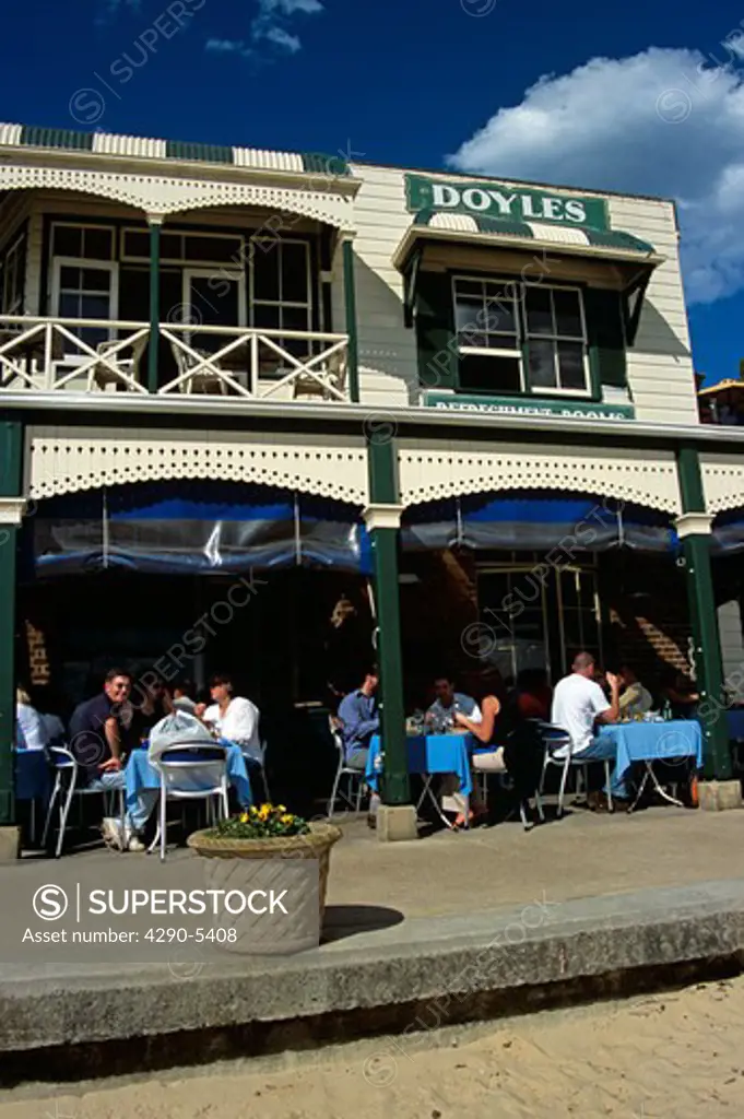 Doyles famous fish and seafood cuisine restaurant, Watsons Bay, Sydney, New South Wales, Australia