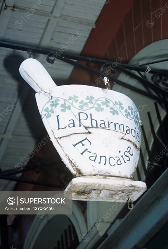 La Pharmacie Francaise Museum, Pharmacy Museum, French Quarter, New Orleans, Louisiana, USA