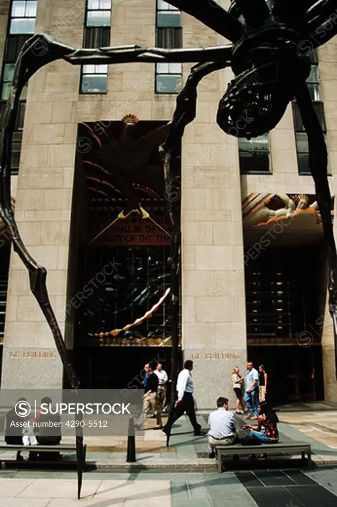 GE Building, Rockefeller Center, New York, USA