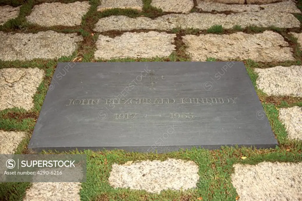President John Fitzgerald Kennedy grave, Arlington National Cemetery, Virginia, USA