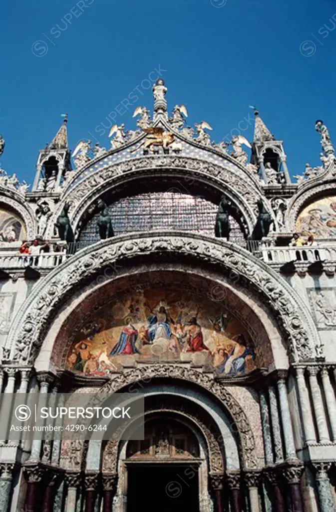 Basilica di San Marco, Saint Marks Basilica, Piazza San Marco, Saint Marks Square, Venice, Italy