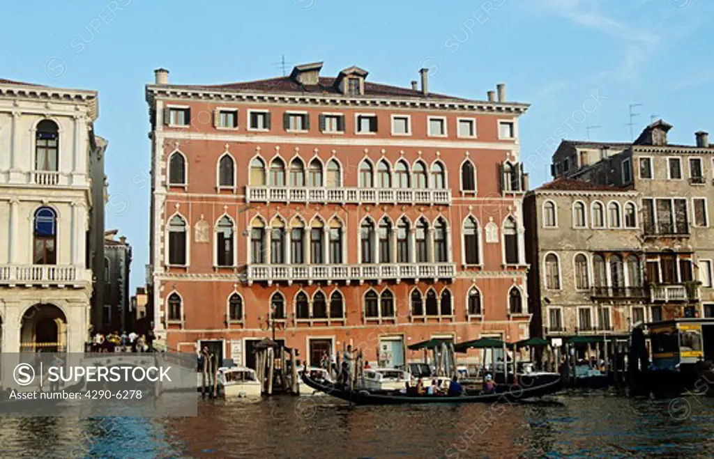 Building at Rialto on the Grand Canal, Venice, Italy