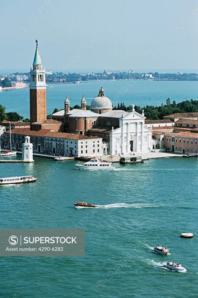 Island of San Giorgio Maggiore, Saint Marks Basin, Venice, Italy