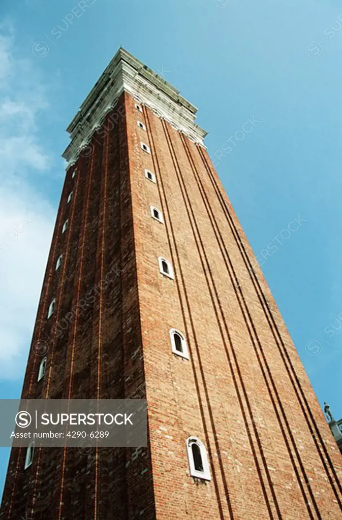 The Campanile, Piazza San Marco, Saint Marks Square, Venice, Italy