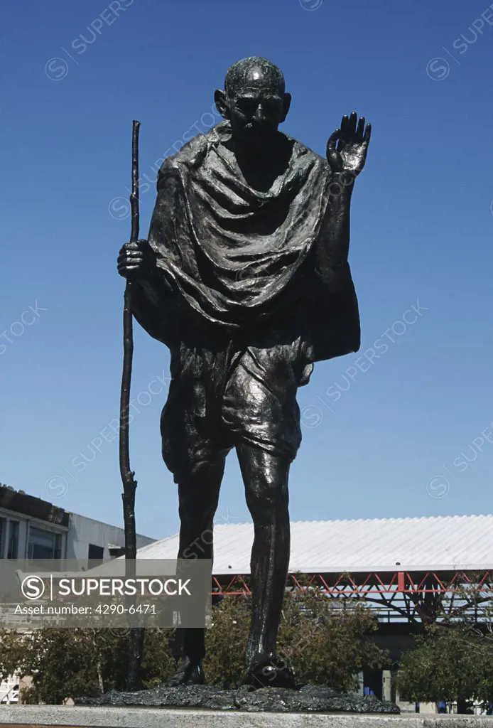 Statue of Mahatma Gandhi, San Francisco, California, USA