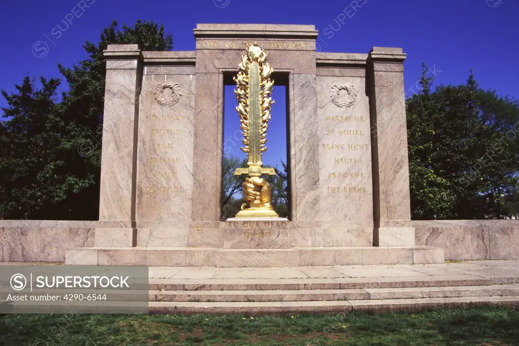 Second Division Memorial, Washington, DC, USA