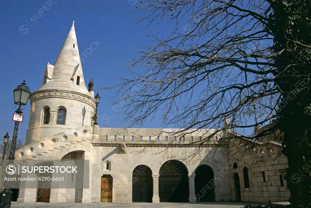Fishermens Bastion and Museum, Trinity Square, Castle Hill District, Budapest, Hungary