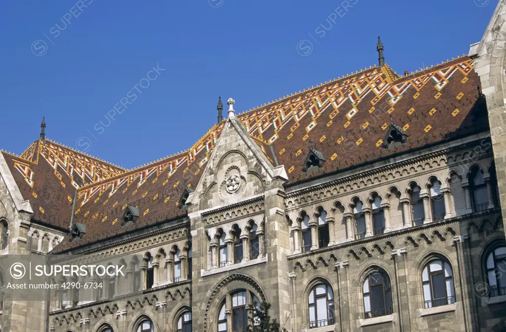 National Archive of Hungary, Becsikapu Ter (Square), Castle Hill District, Budapest, Hungary
