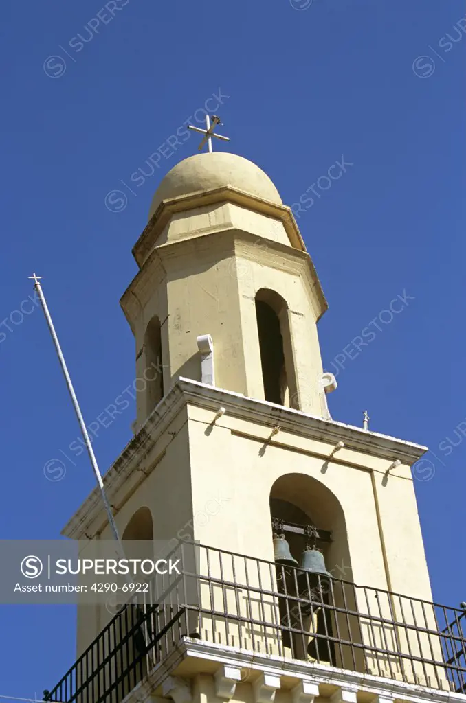 Bell tower, Agia Efimia Church, Agia Efimia, Kefalonia, Greece