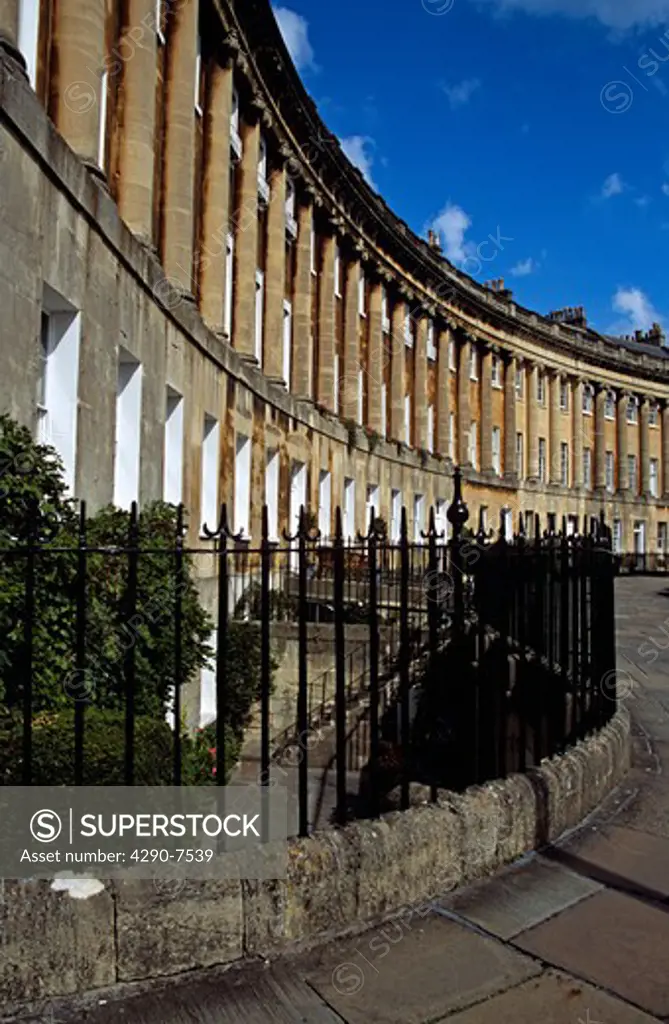 Royal Crescent, Bath, Somerset, England