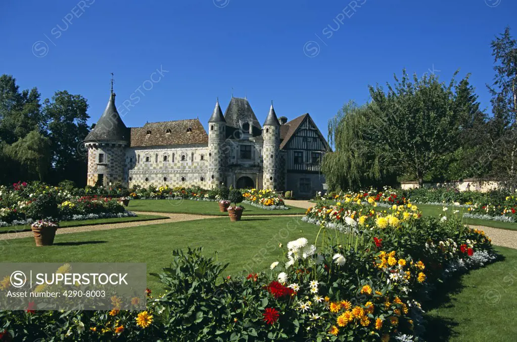 Chateau de St-Germain-de-Livet, Normandy, France