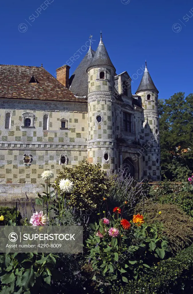 Chateau de St-Germain-de-Livet, Normandy, France