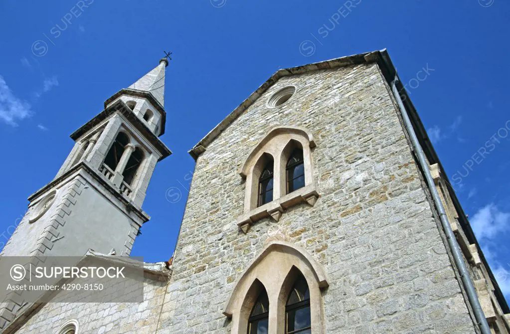 Saint Ivan, Saint John, Catholic Church, Budva, Montenegro, Former Yugoslavia.