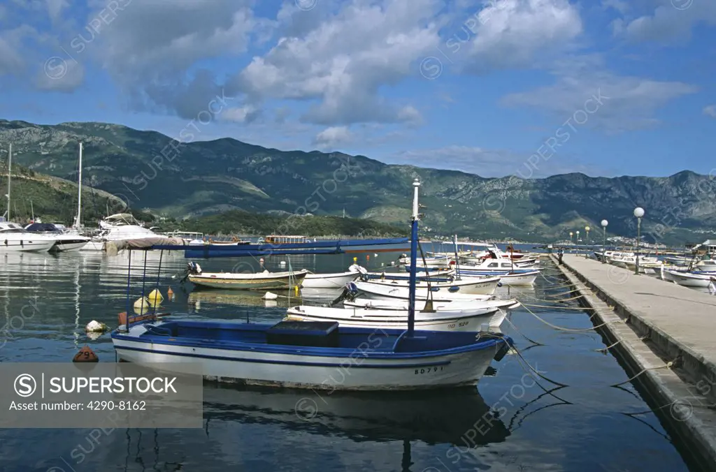Budva Harbour, Budva, Montenegro, Former Yugoslavia