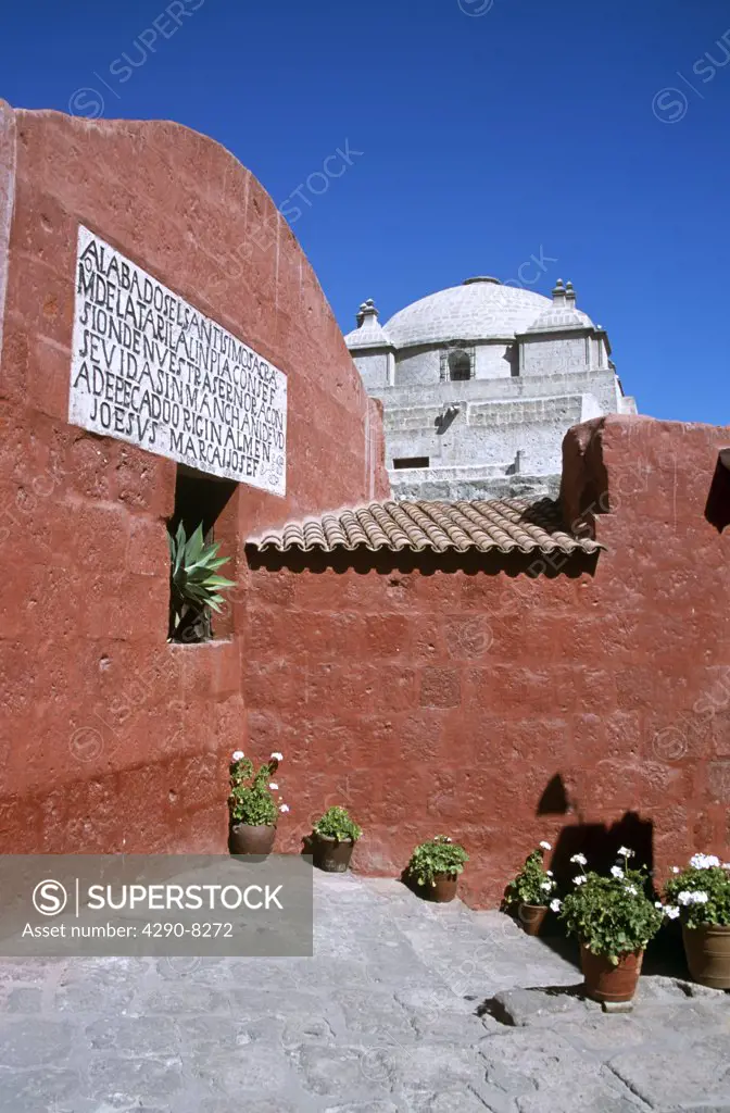 Santa Catalina Church, Santa Catalina Convent, Arequipa, Peru
