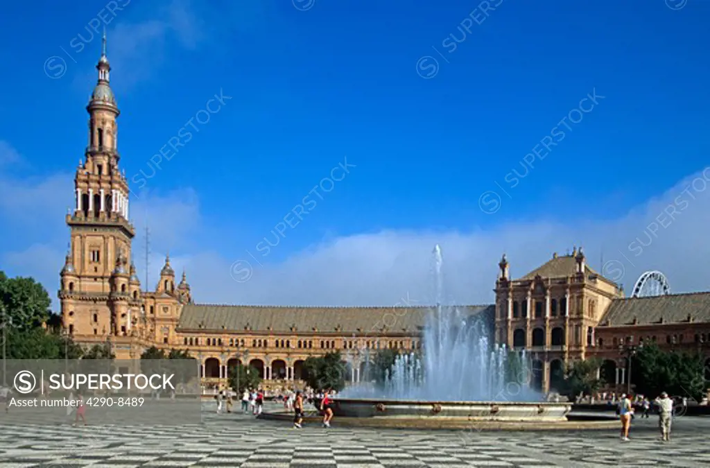 Plaza de Espana, Seville, Spain