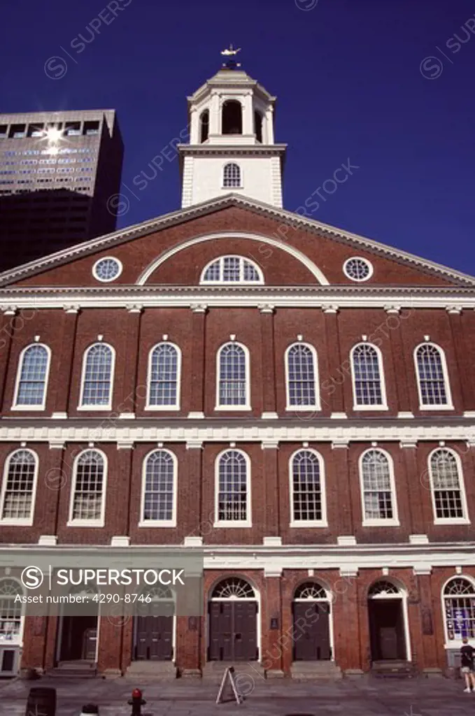Faneuil Hall, Boston, Massachusetts, New England, USA