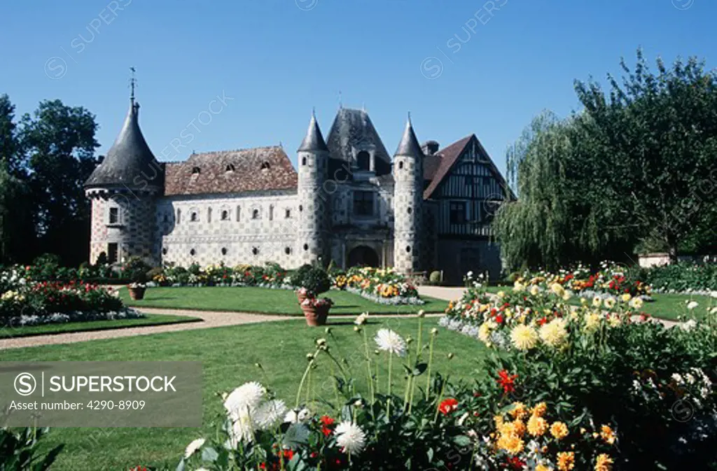 Chateau de St-Germain-de-Livet, Lisieux, Normandy, France
