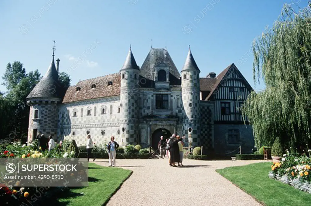 Chateau de St-Germain-de-Livet, Lisieux, Normandy, France