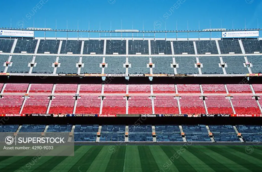 Nou Camp Stadium, Barcelona Football Club, Barcelona, Spain