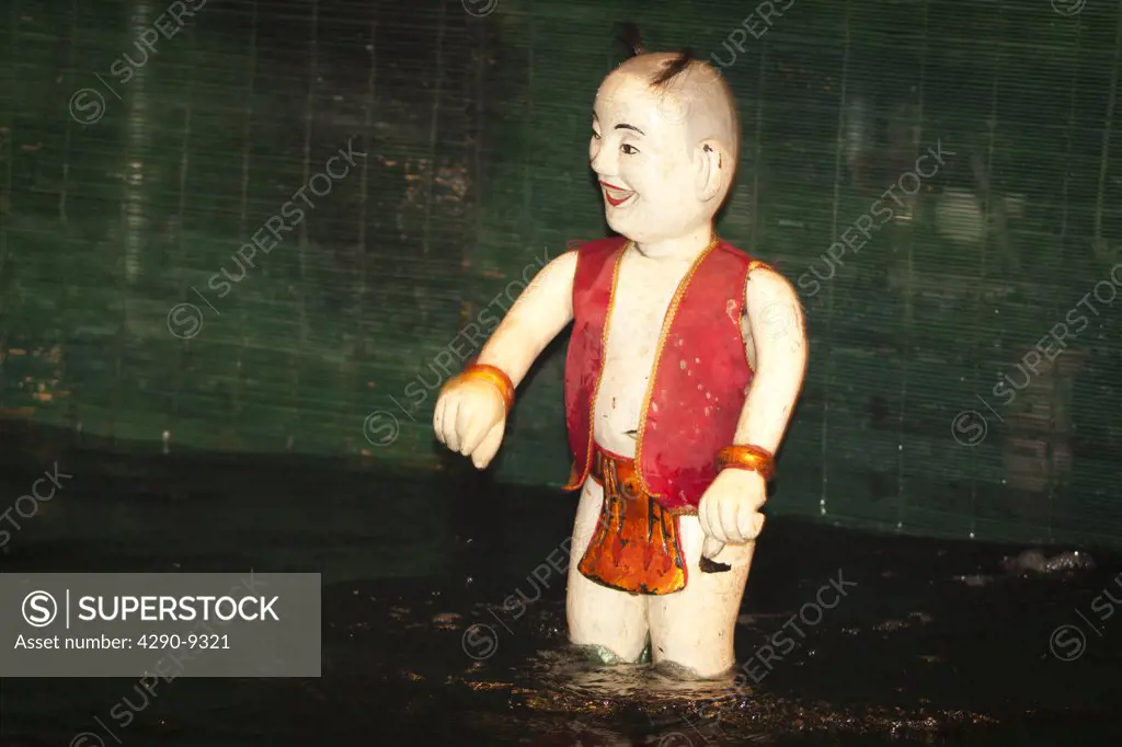 Vietnam, Hanoi, Thang Long Water Puppet Theatre, Water puppet