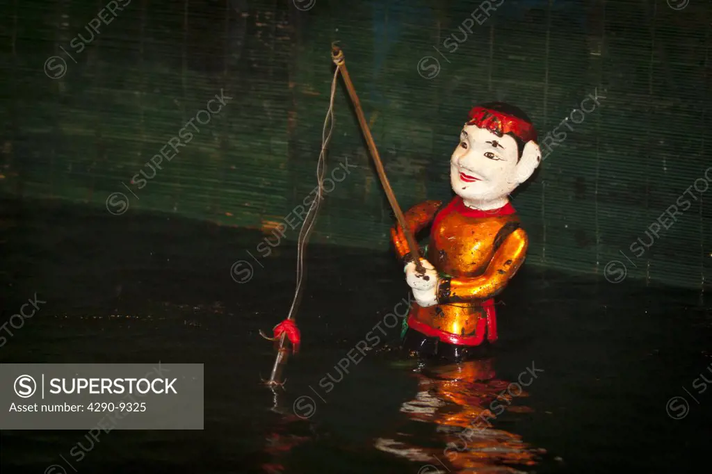 Vietnam, Hanoi, Thang Long Water Puppet Theatre, Water puppets
