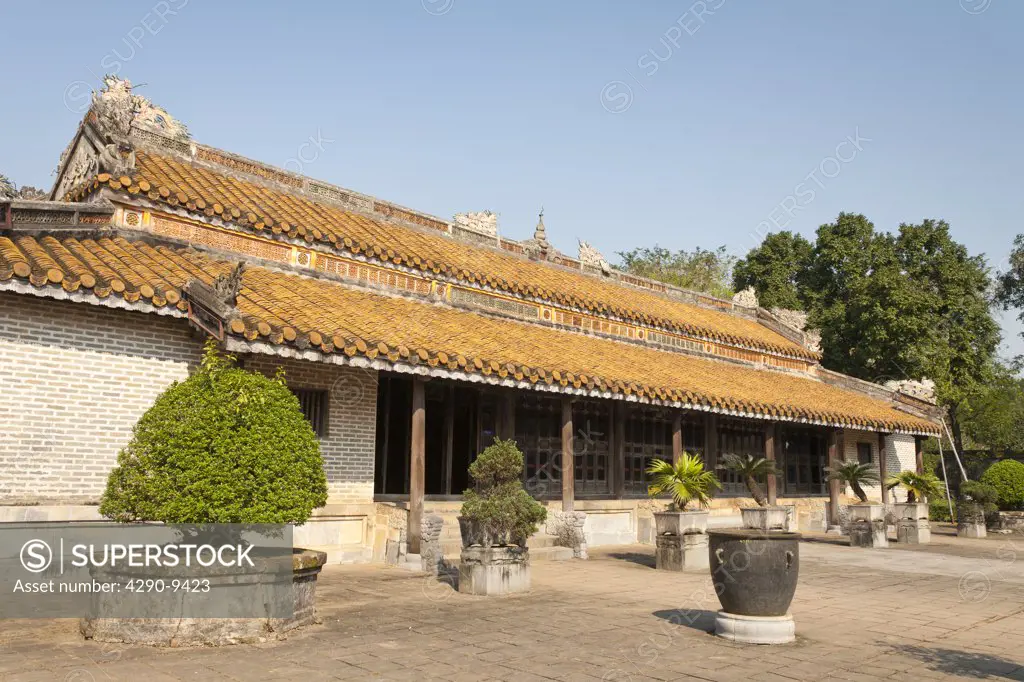 Vietnam, Tomb of Emperor Tu Duc, Hoa Khiem Palace