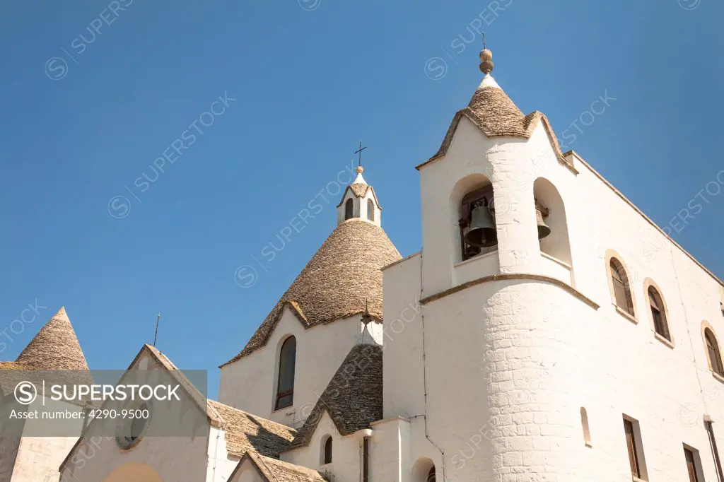 Church of Saint Anthony, a trullo church, Rione Monti, Alberobello, Bari province, Puglia region, Italy