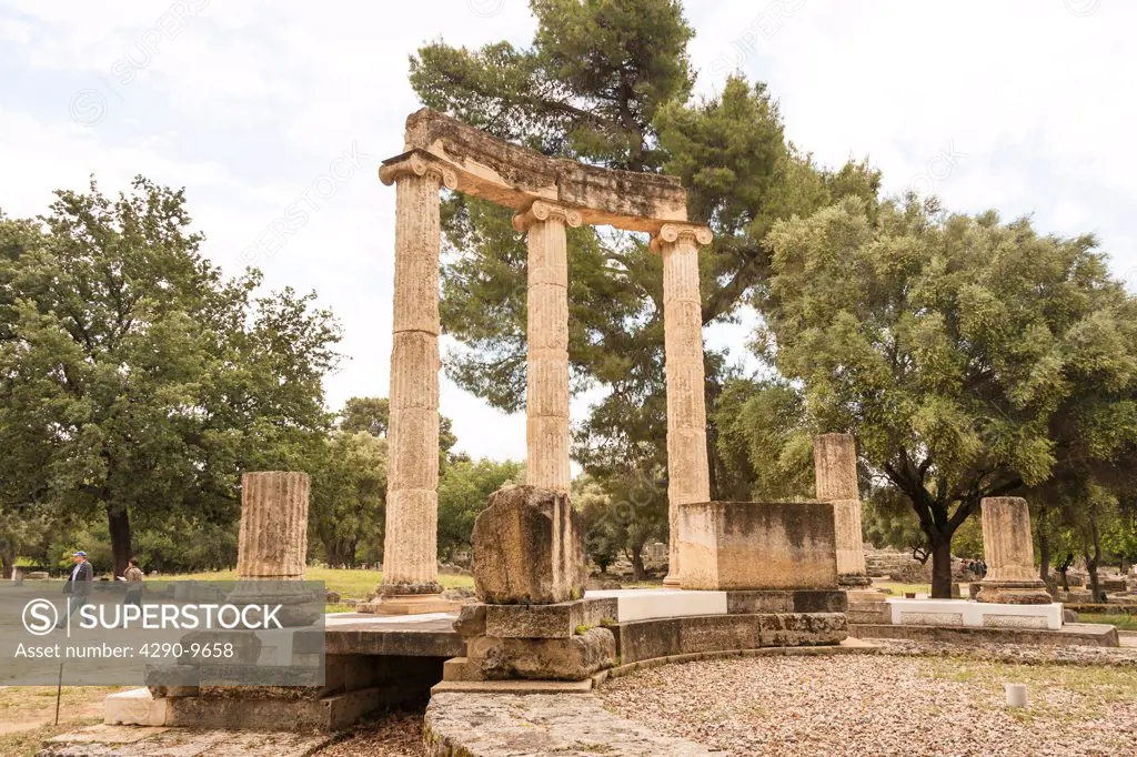 The Philippeion, Olympia, Greece