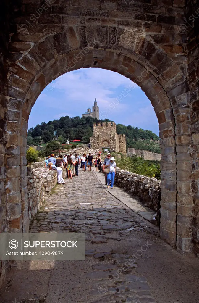 Entrance to Tsarevets Fortress and Church of the Blessed Saviour, Veliko Tarnovo, Bulgaria
