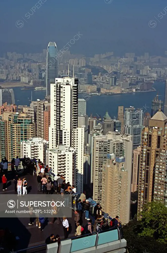 View from Victoria Peak, Hong Kong, China