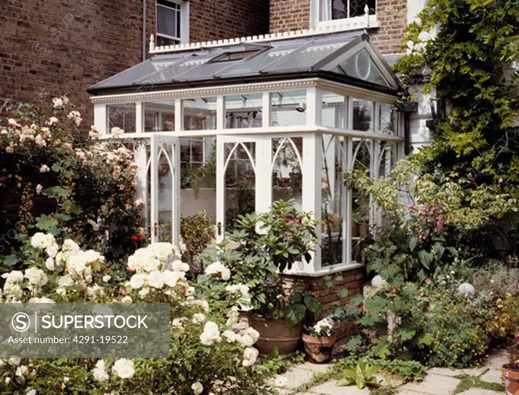 Conservatory in Garden