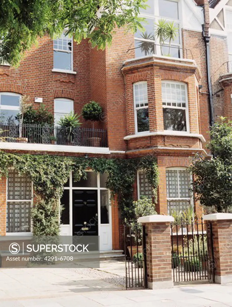 Large traditional Victorian brick semi-detached town house