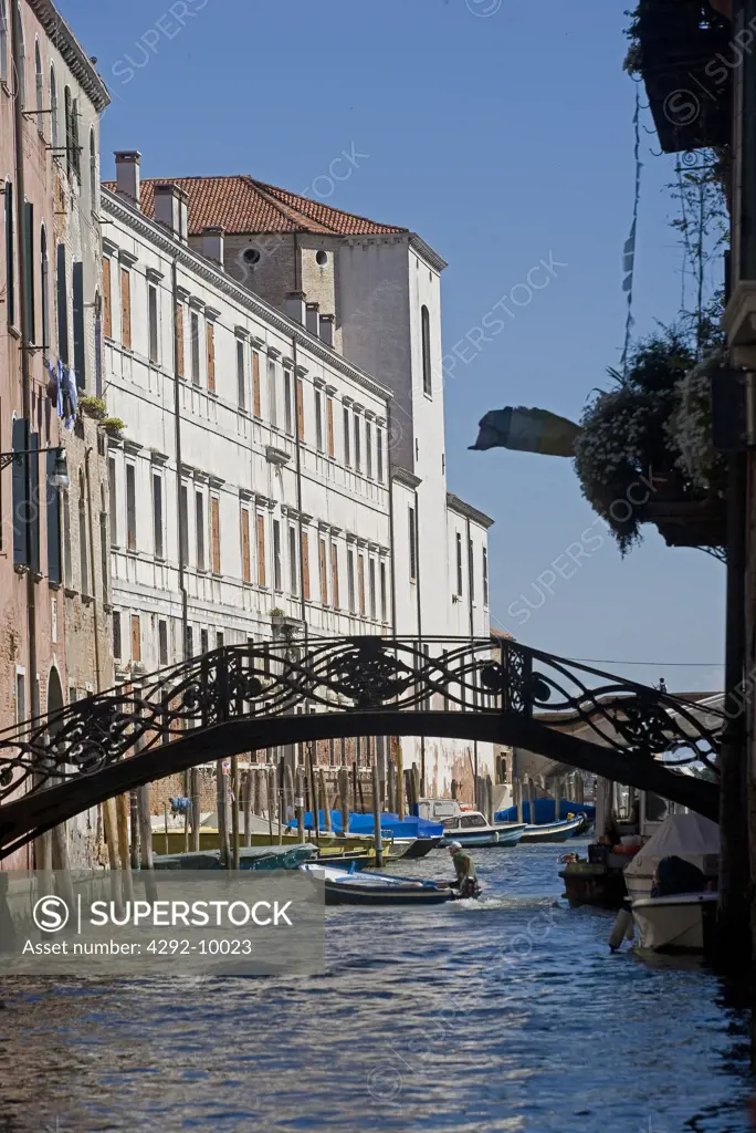 Italy, Veneto, Venice, Jesuit Canal