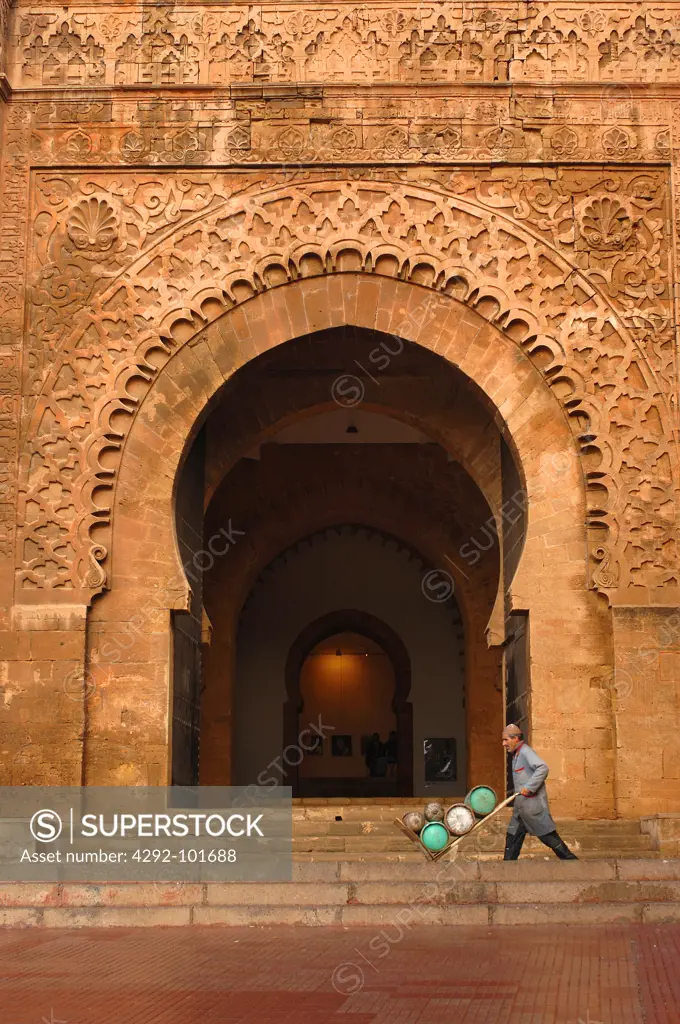 Morocco, Rabat, frontdoor