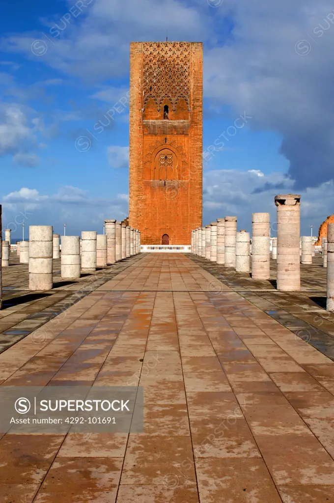 Africa, Morocco, Rabat, mausoleum of Mohamed V