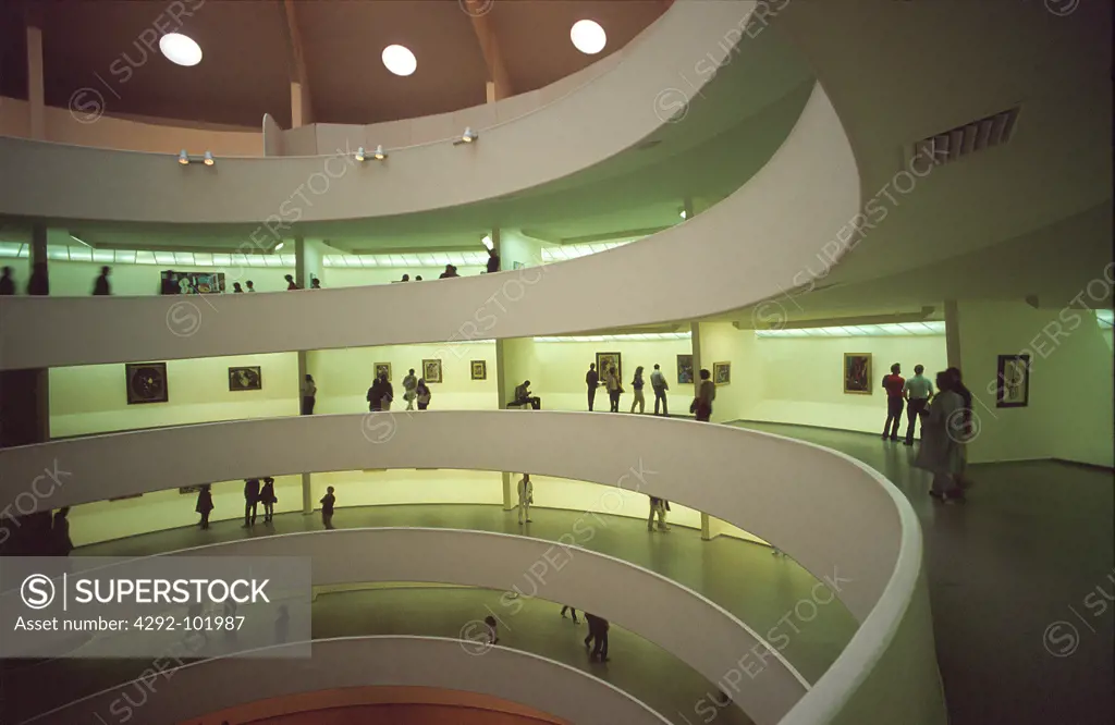 USA, New York, New York City, The Guggenheim Museum
