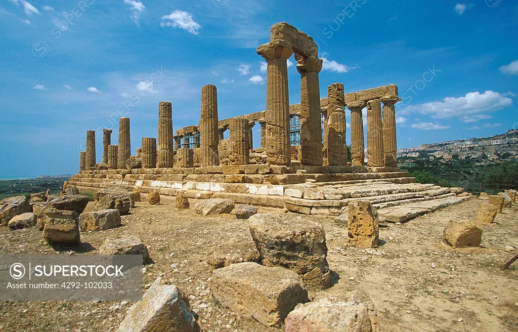 Sicily, Agrigento, the Juno temple