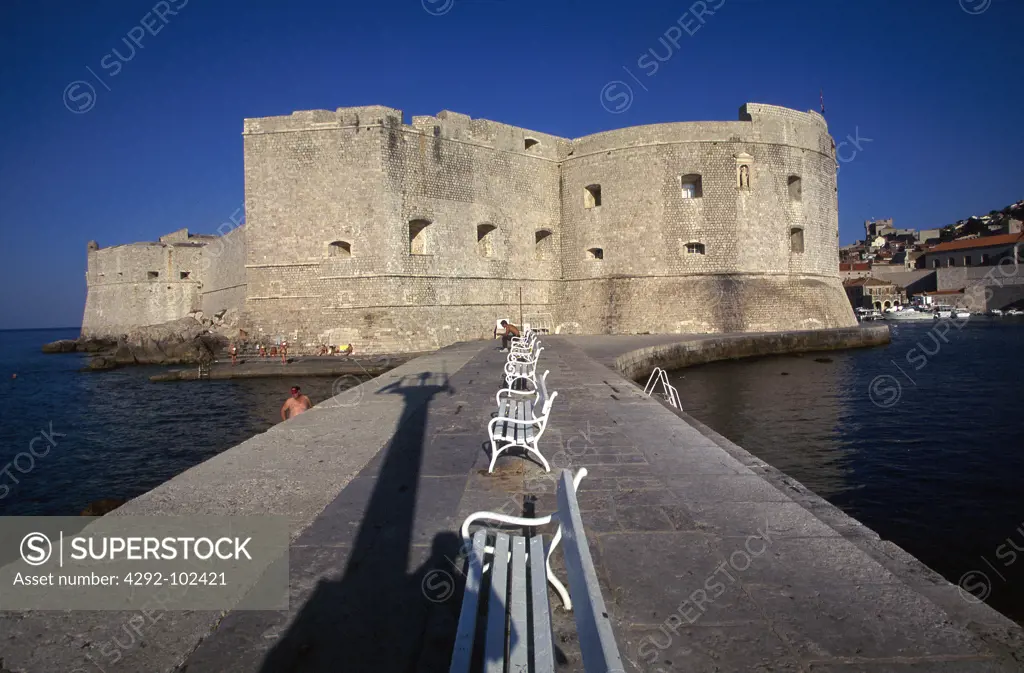 Croatia, Ragusa,fortress