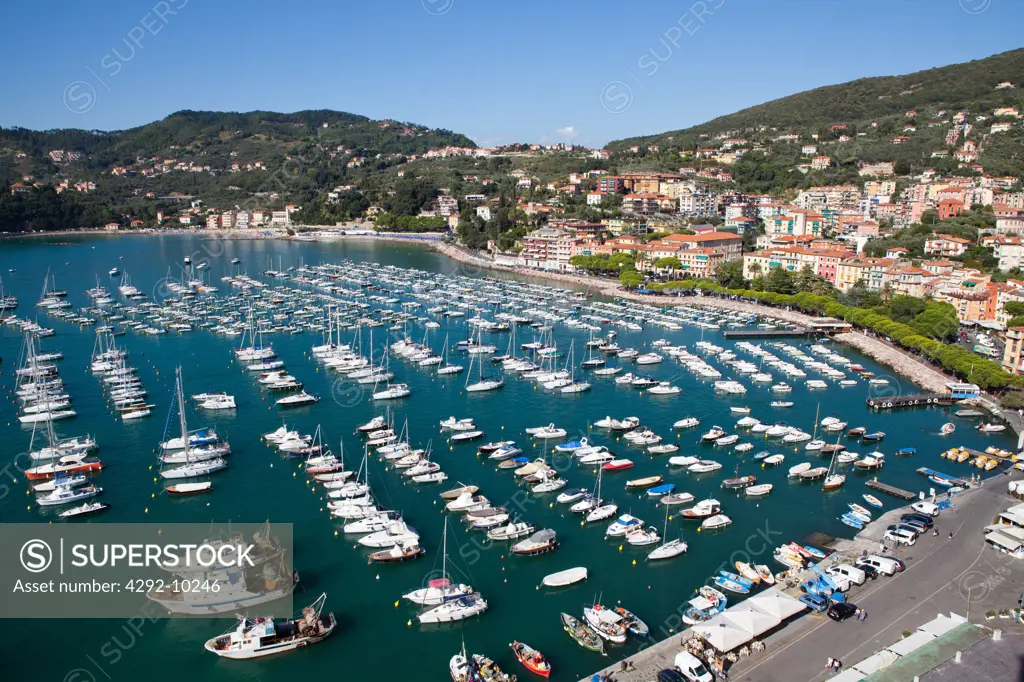 Italy, Liguria, Lerici, the harbour