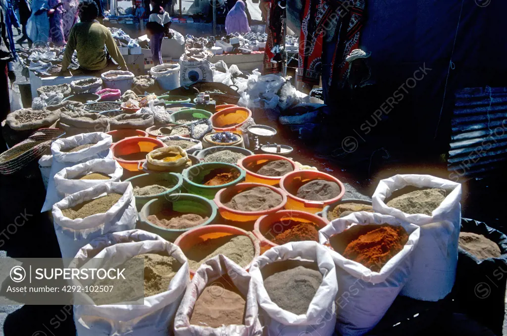 Algeria, Tamanrasset, south market