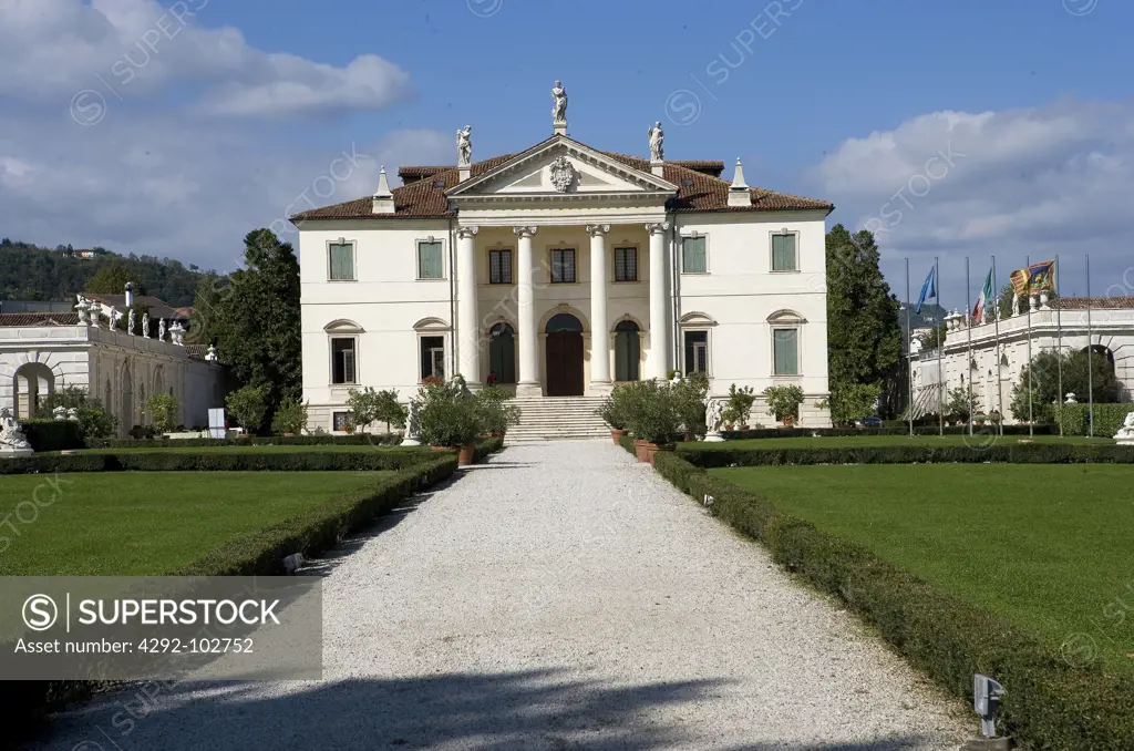 Italy, Veneto, Montecchio Maggiore, Villa Cordellina Lombardi