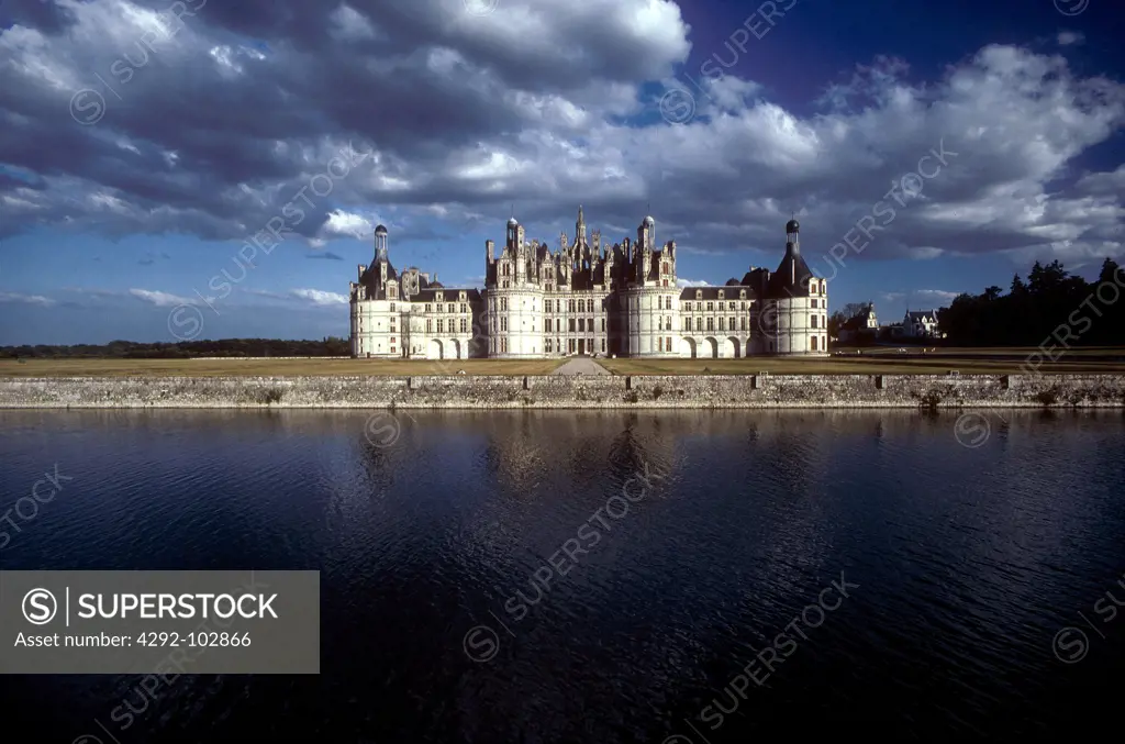 France, Centre, Loire Valley, Chambord castle