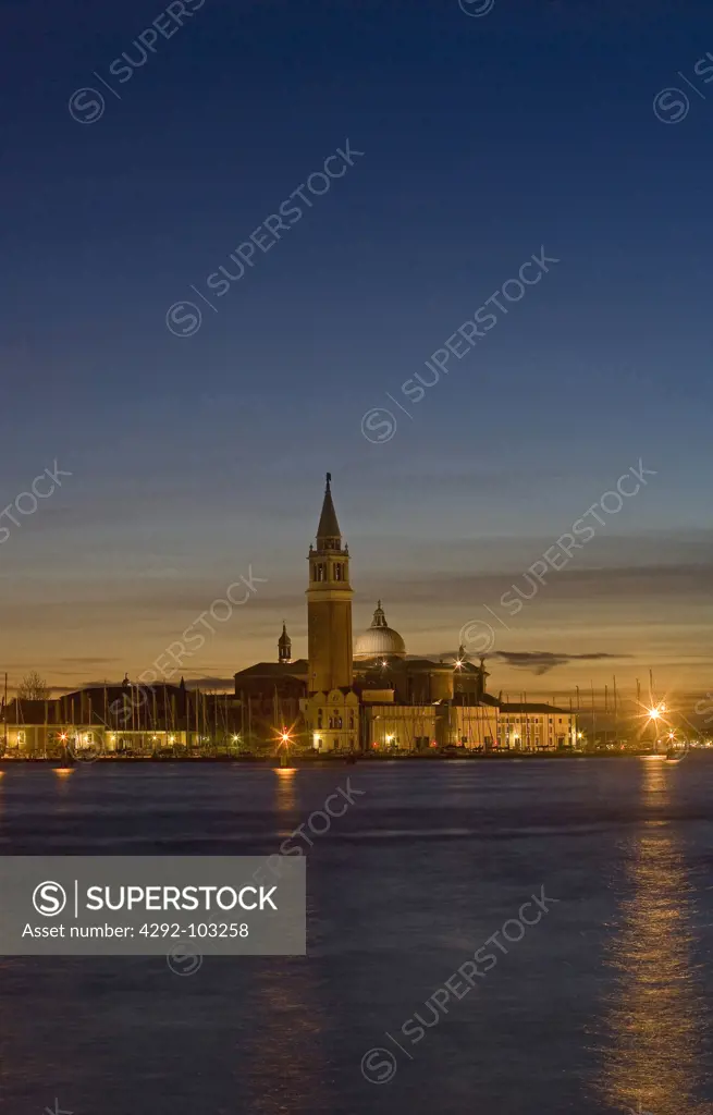 Italy, Venice. Monastery church San Giorgio Maggiore